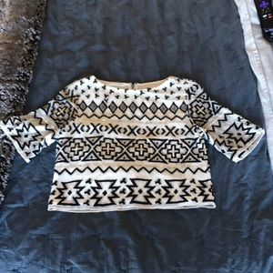 Alice + Olivia Crop Top